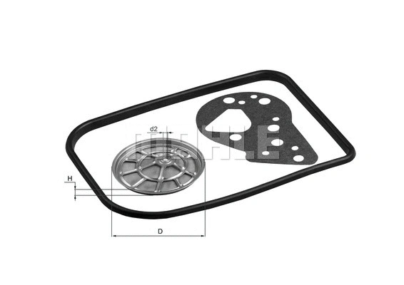Hydraulic Filter, automatic transmission (WG1214733)