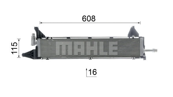 Radiator, engine cooling