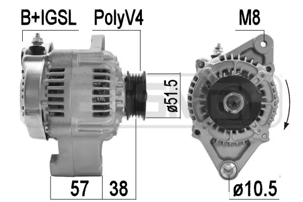 Alternator (WG2011435)