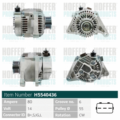 Alternator (WG2197033)