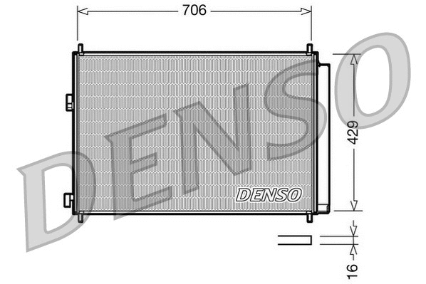 Condenser, air conditioning (WG1917539)