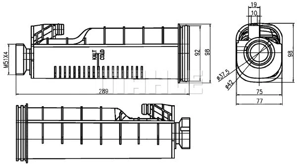 Expansion Tank, coolant (WG2184277)