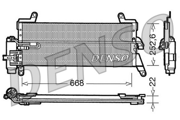 Condenser, air conditioning (WG1917260)