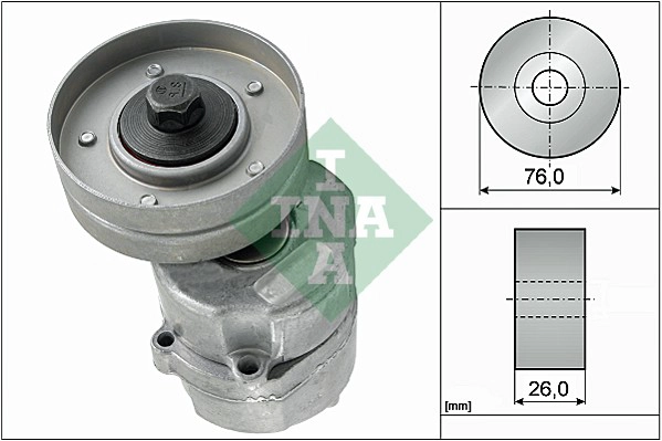 Belt Tensioner, V-ribbed belt (WG1253380)