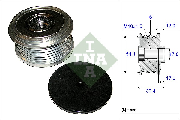 Alternator Freewheel Clutch (WG1253666)