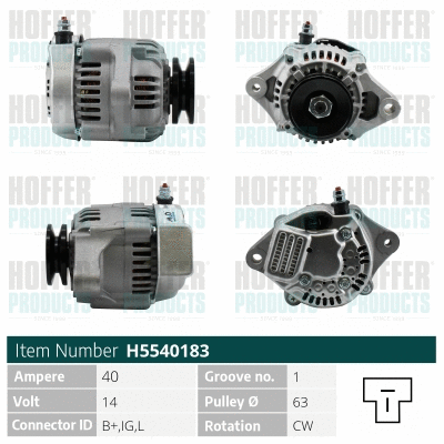 Alternator (WG2197009)