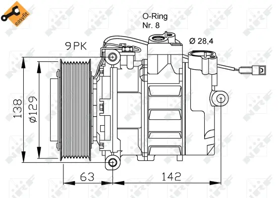 Compressor, air conditioning