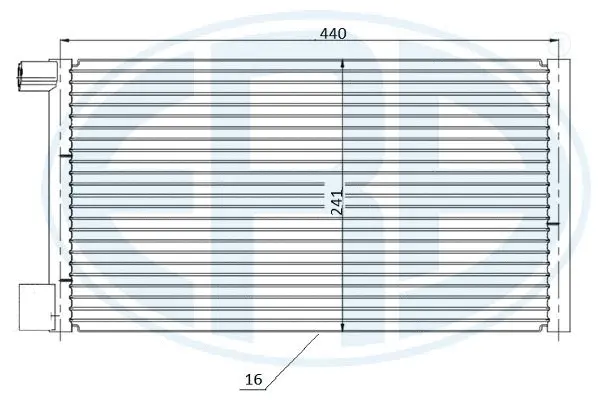 Condenser, air conditioning (WG2016832)