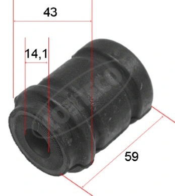 Mounting, control/trailing arm (WG1922786)