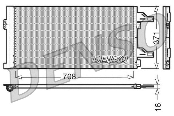 Condenser, air conditioning (WG1917156)