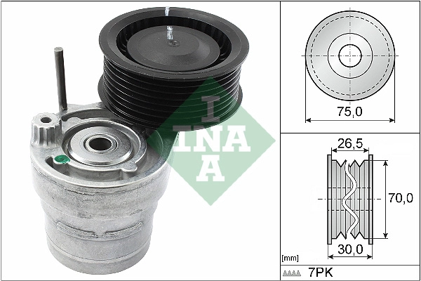 Belt Tensioner, V-ribbed belt (WG1940875)