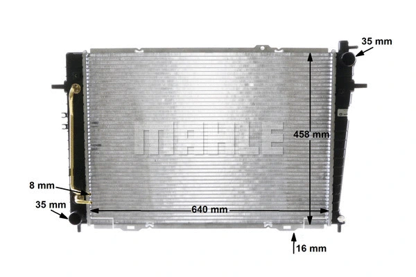 Radiator, engine cooling