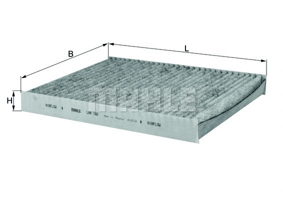 Filter, cabin air (WG1215594)