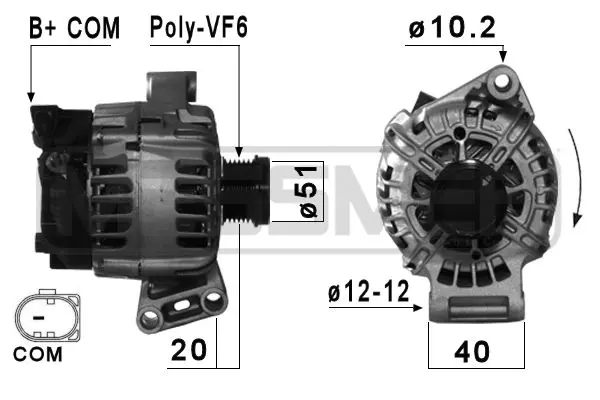 Alternator (WG2012324)