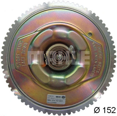 Clutch, radiator fan
