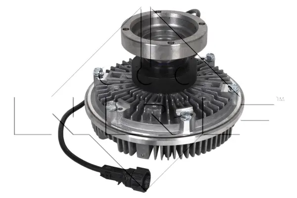 Clutch, radiator fan