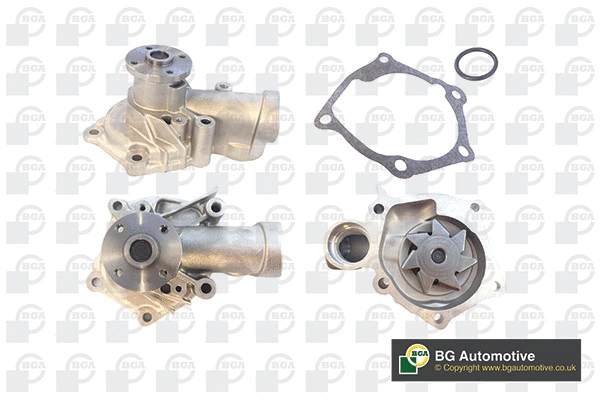 Water Pump, engine cooling (WG1489208)