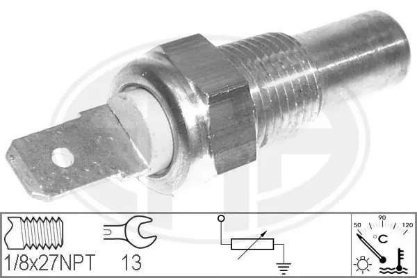 Sensor, coolant temperature (WG1492399)