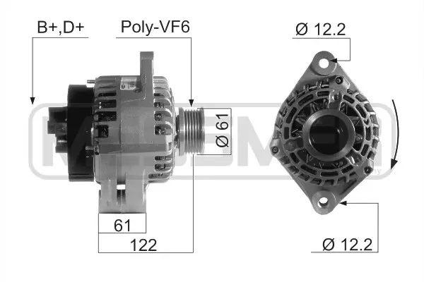 Alternator (WG2012124)