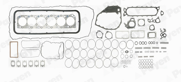 Full Gasket Kit, engine (WG1180297)