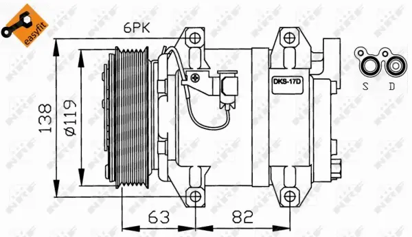 Compressor, air conditioning