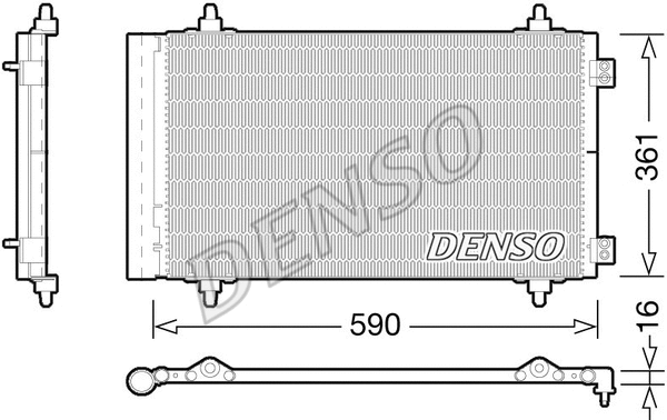 Condenser, air conditioning (WG1917349)