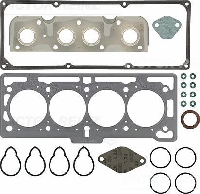 Gasket Kit, cylinder head (WG1240513)