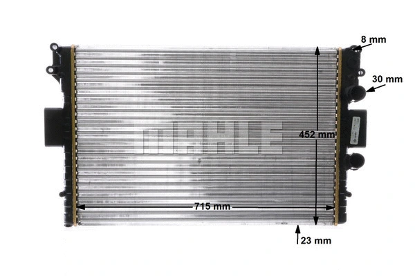 Radiator, engine cooling