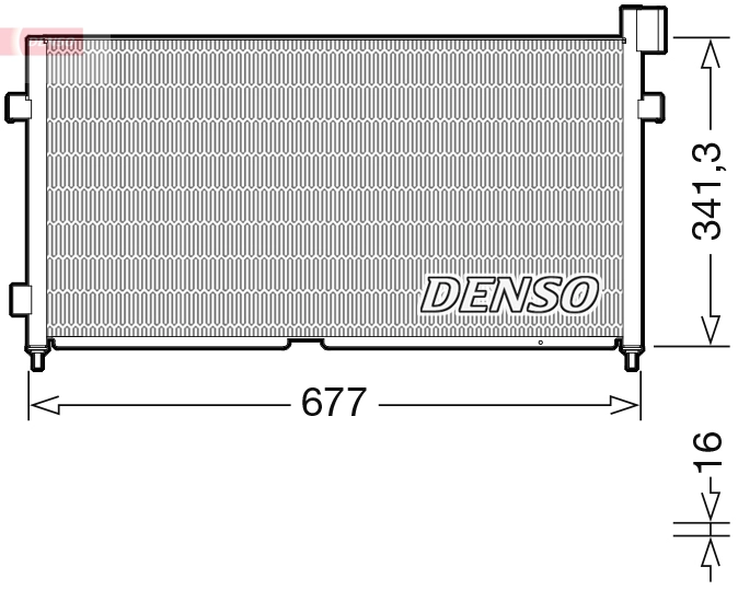Condenser, air conditioning (WG2339202)
