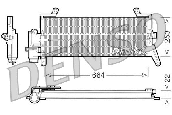 Condenser, air conditioning (WG1917261)