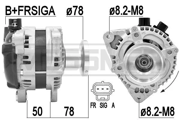 Alternator (WG2011359)