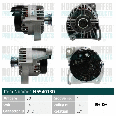 Alternator (WG2197004)