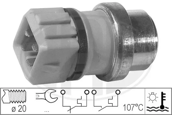 Sensor, coolant temperature (WG1492466)