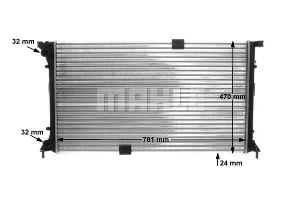 Radiator, engine cooling