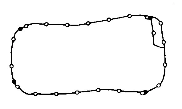 Gasket, oil sump (WG1765784)