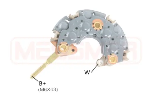 Rectifier, alternator (WG2012538)