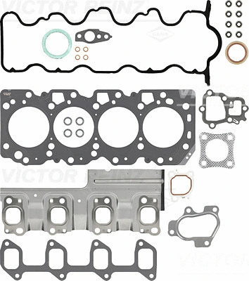 Gasket Kit, cylinder head (WG1241255)