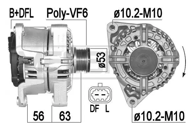 Alternator (WG2011327)