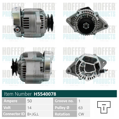 Alternator (WG2197000)