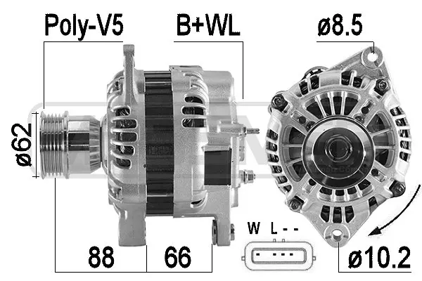 Alternator (WG2011503)