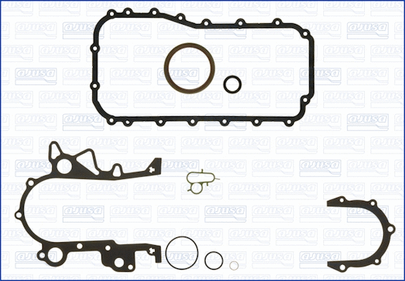 Gasket Kit, crankcase (WG1455121)