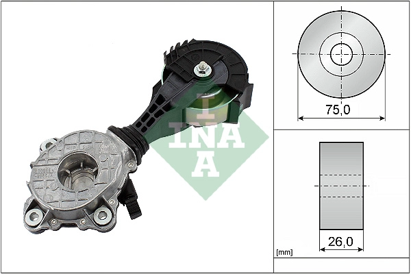 Belt Tensioner, V-ribbed belt (WG1978457)