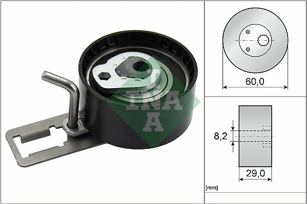 Tensioner Pulley, timing belt (WG1252647)