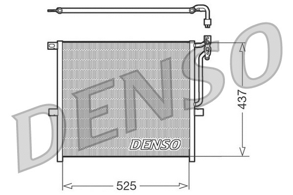 Condenser, air conditioning (WG1917118)