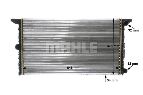 Radiator, engine cooling