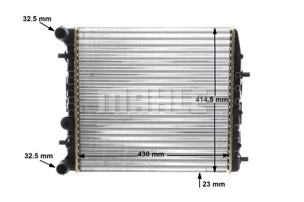 Radiator, engine cooling