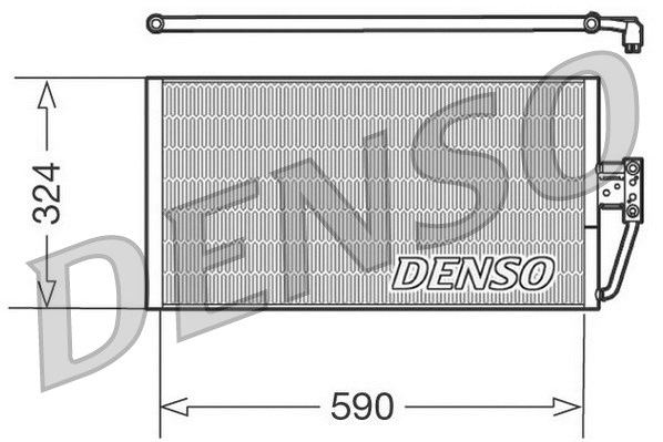 Condenser, air conditioning (WG1917116)
