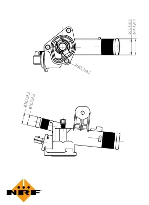 Thermostat, coolant (WG2184703)
