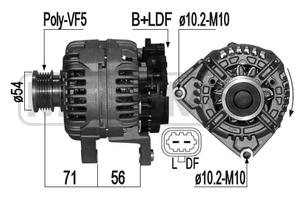 Alternator (WG2011201)