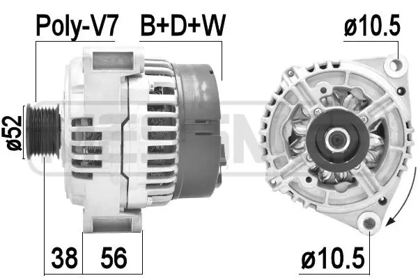 Alternator (WG2011354)